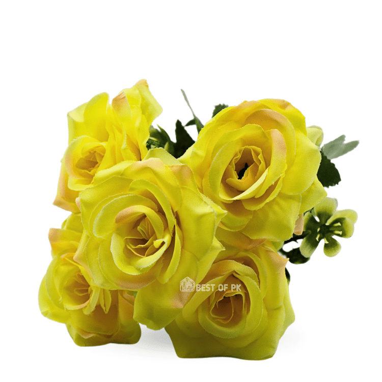 Yellow Small Rose Bunch