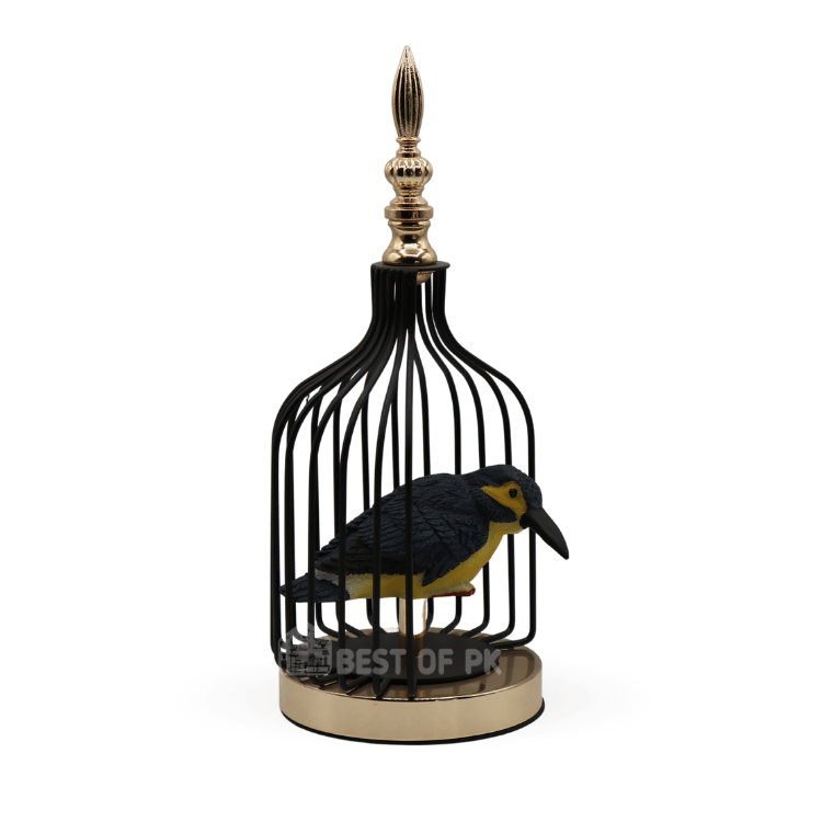 Bird With Cage